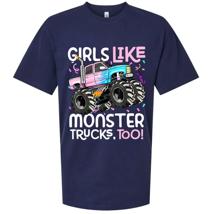 Cute Monster Truck Like Monster Trucks Too Sueded Cloud Jersey T-Shirt