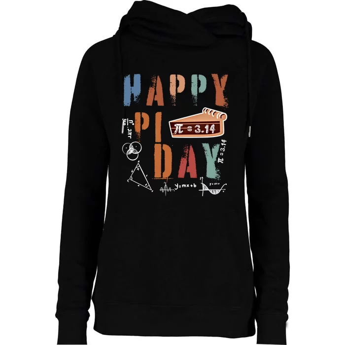 Cool Math Teacher Student S S Funny Happy Pi Day Gift Womens Funnel Neck Pullover Hood