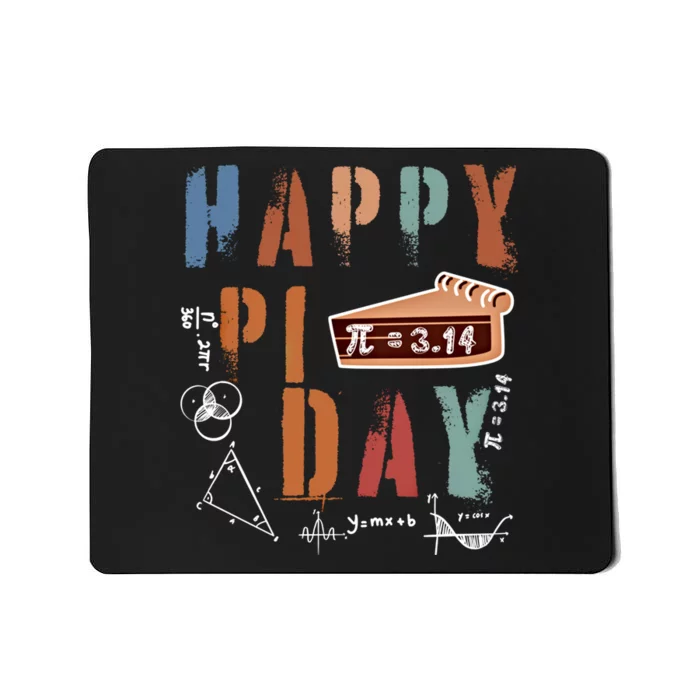 Cool Math Teacher Student S S Funny Happy Pi Day Gift Mousepad