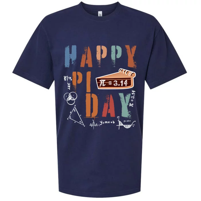 Cool Math Teacher Student S S Funny Happy Pi Day Gift Sueded Cloud Jersey T-Shirt