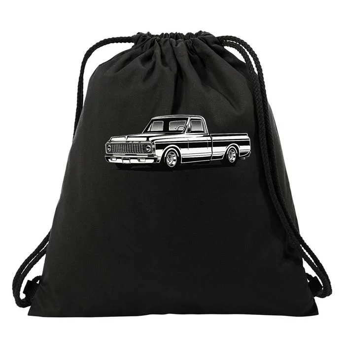 C10 Mini Truck Lowrider Slammed Drawstring Bag