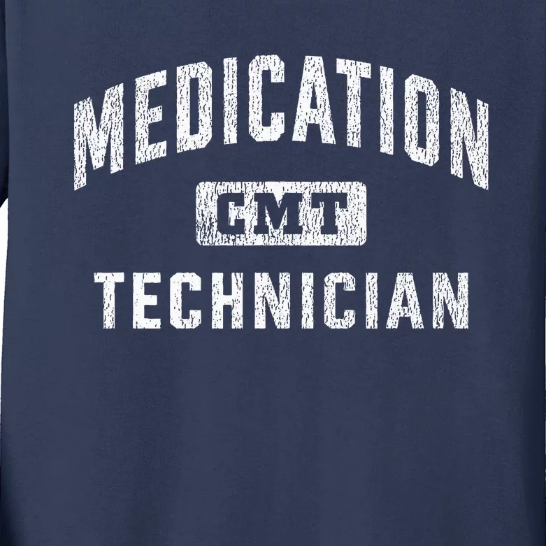 Certified Medication Technician Kids Long Sleeve Shirt