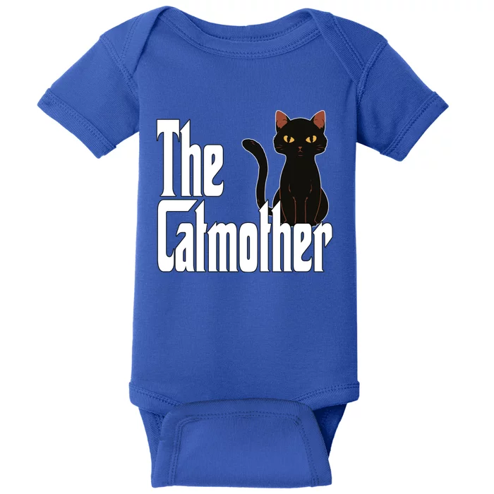 Cat Mother The Catmother Crazy Cat Mom Mama Baby Bodysuit