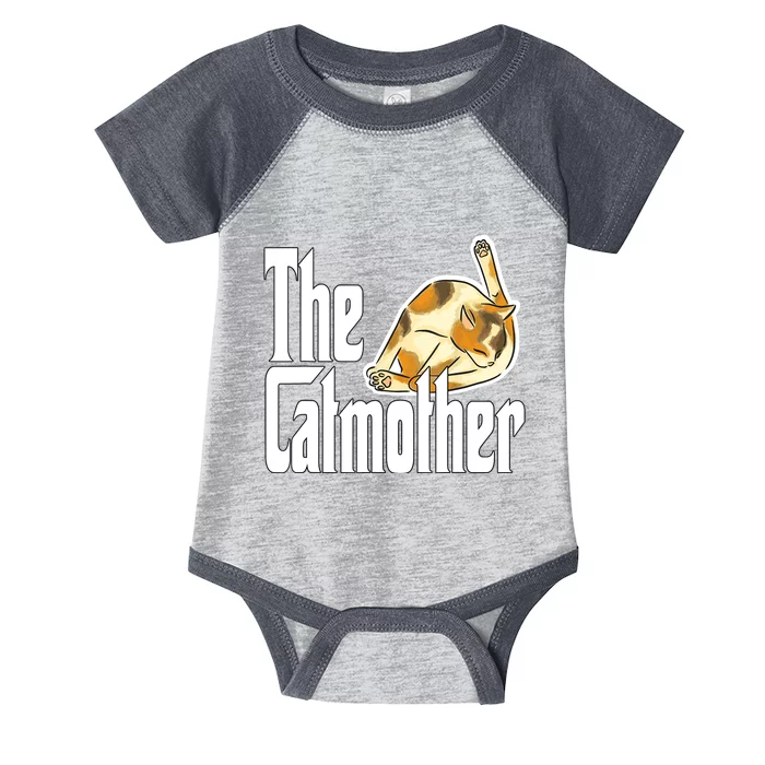 Cat Mom The Catmother Crazy Cat Mother Kitty Mommy Infant Baby Jersey Bodysuit