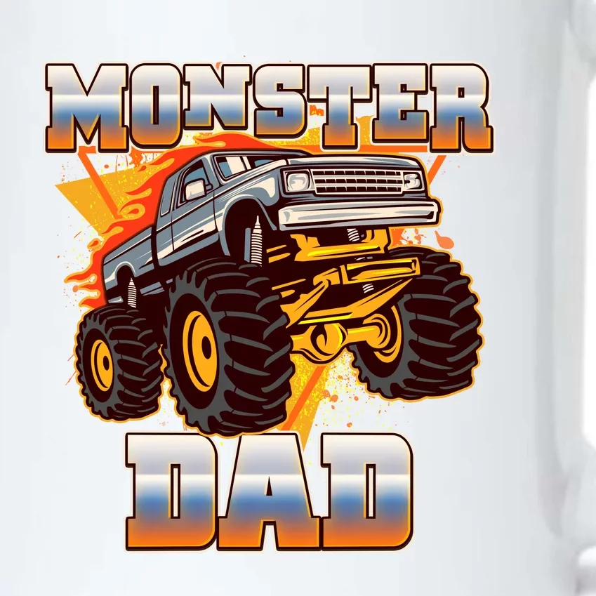 Cool Monster Truck Dad Black Color Changing Mug