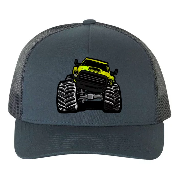 Cool Monster Truck For Big Boys Gift Yupoong Adult 5-Panel Trucker Hat