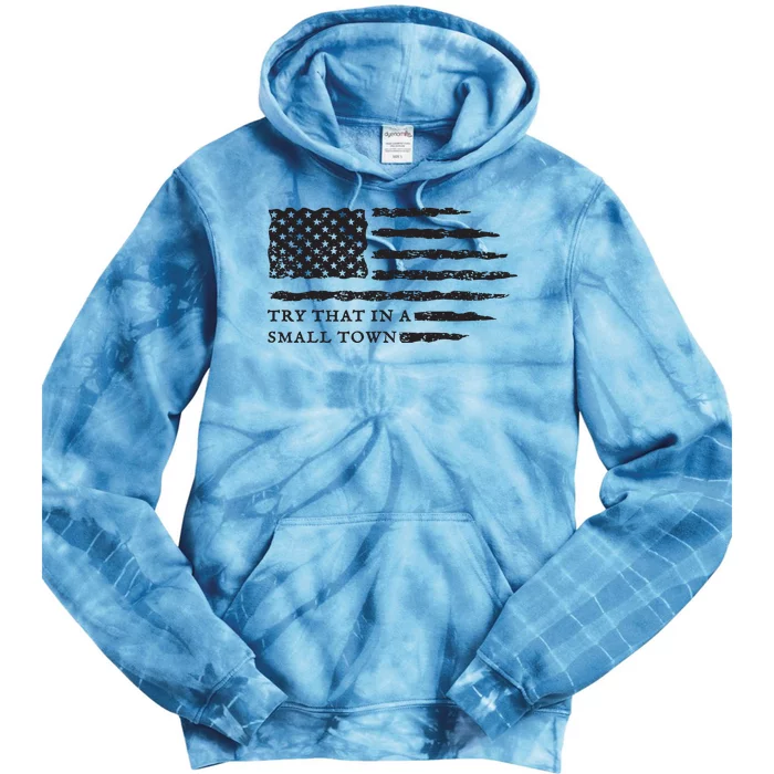 Country Music Us Flag Tie Dye Hoodie