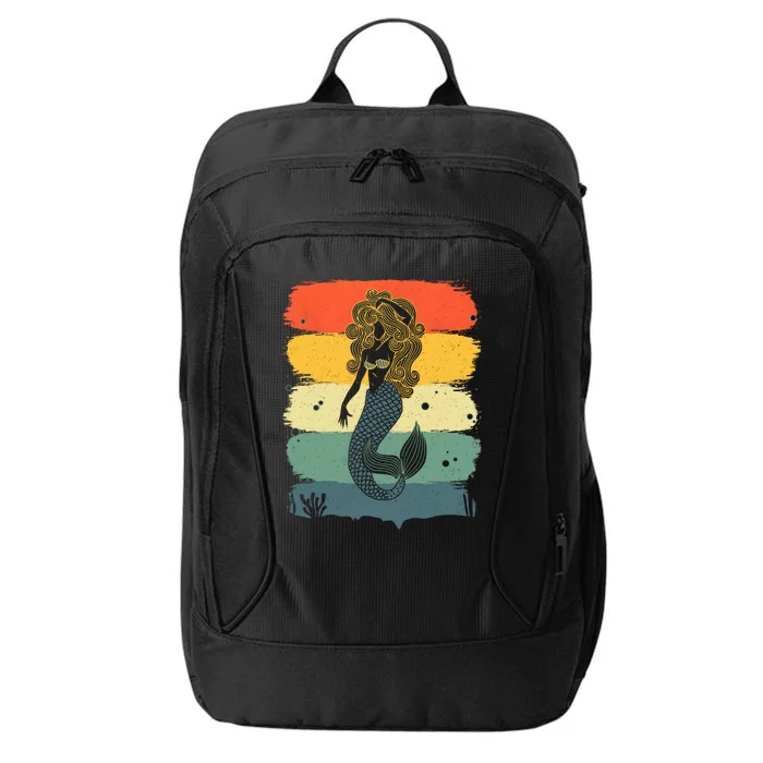 Cool Mermaid Under Sea Mermaids Merman City Backpack