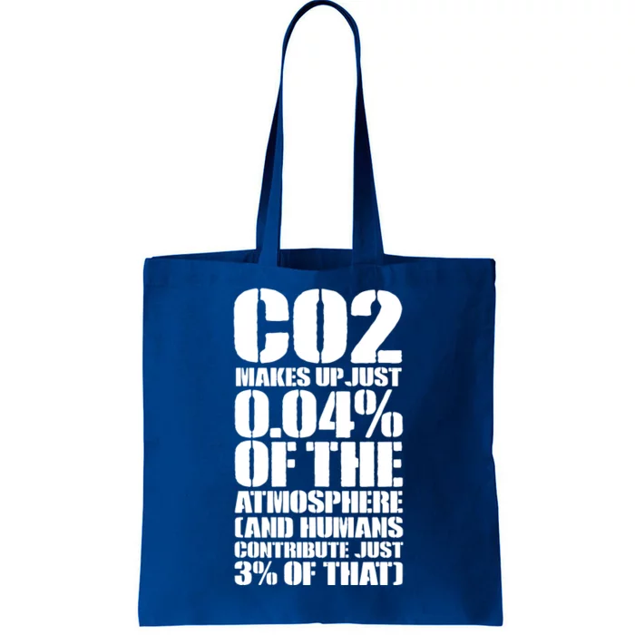 Co2 Makes Up Just 004 Of The Atmosphere Tote Bag