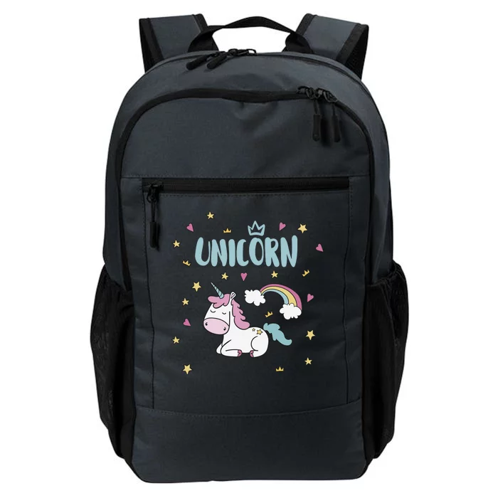 Cute Magical Unicorn Rainbow Daily Commute Backpack