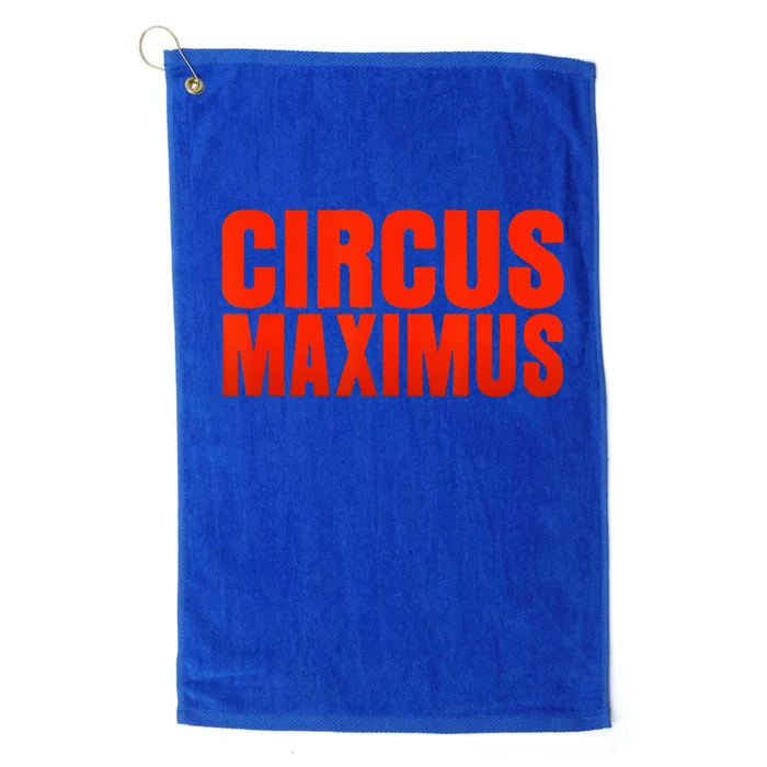 CIRCUS MAXIMUS UTOPIA RAP TRAP HIP HOP MUSIC Platinum Collection Golf Towel