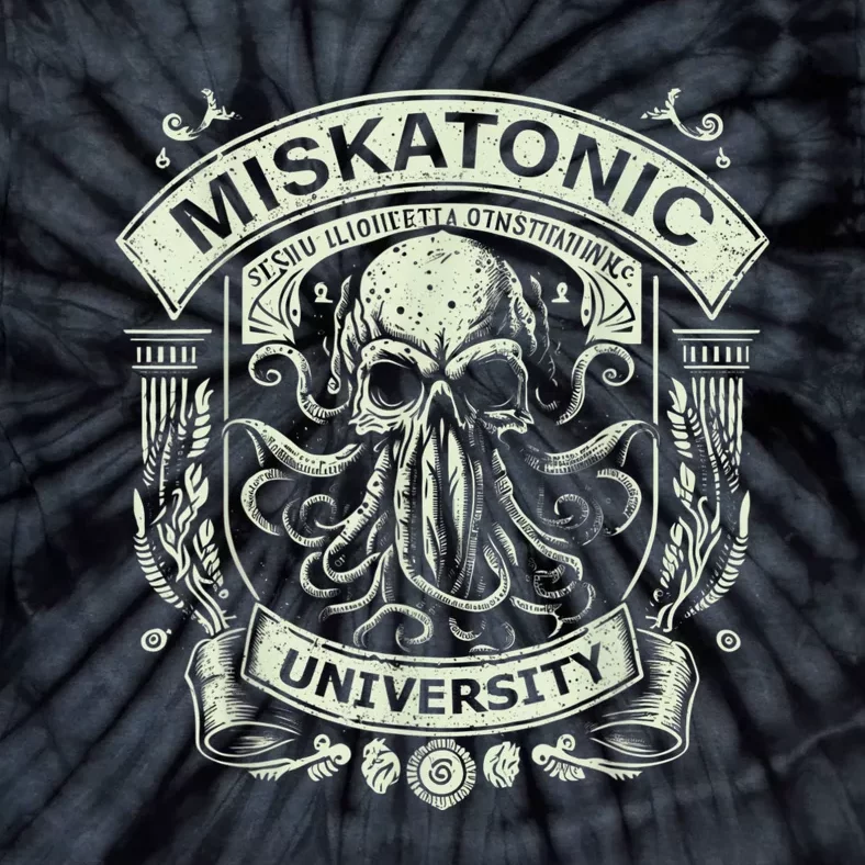 Cthulhu Miskatonic University Tie-Dye T-Shirt