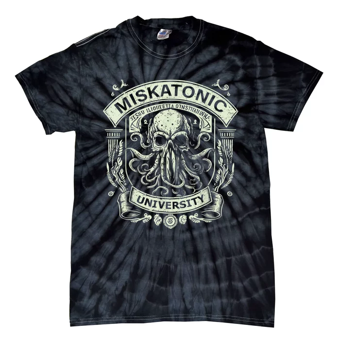 Cthulhu Miskatonic University Tie-Dye T-Shirt