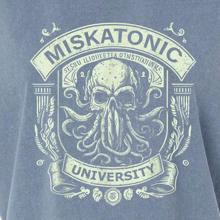 Cthulhu Miskatonic University Garment-Dyed Women's Muscle Tee