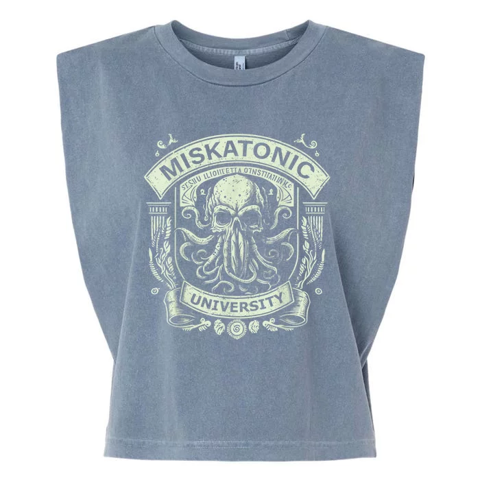 Cthulhu Miskatonic University Garment-Dyed Women's Muscle Tee