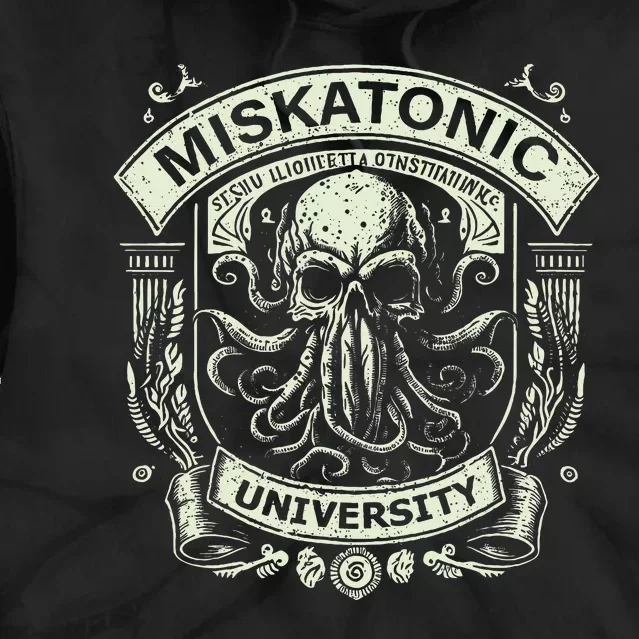 Cthulhu Miskatonic University Tie Dye Hoodie