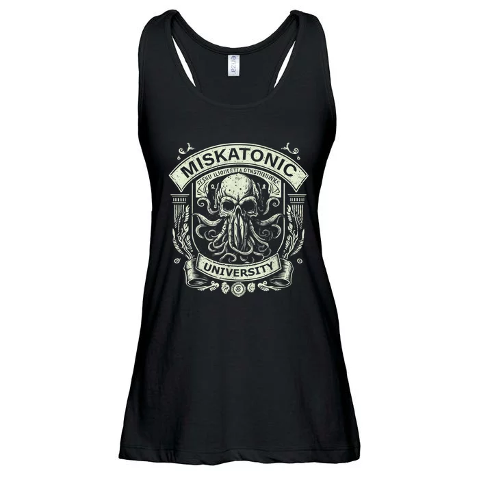 Cthulhu Miskatonic University Ladies Essential Flowy Tank