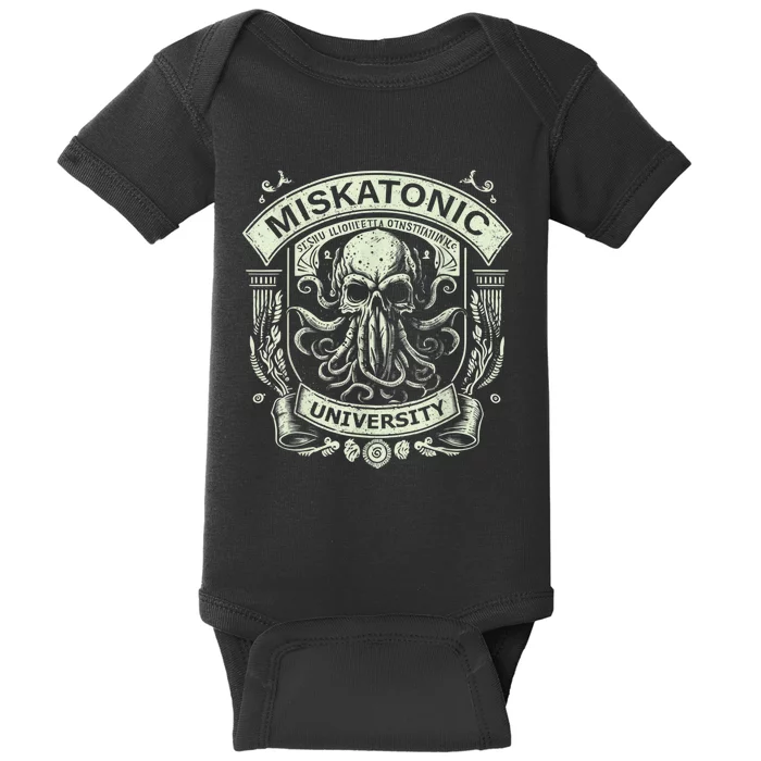 Cthulhu Miskatonic University Baby Bodysuit