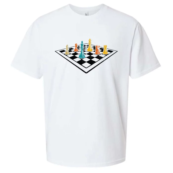 Chess Master Vintage Retro Club Chess Player Sueded Cloud Jersey T-Shirt