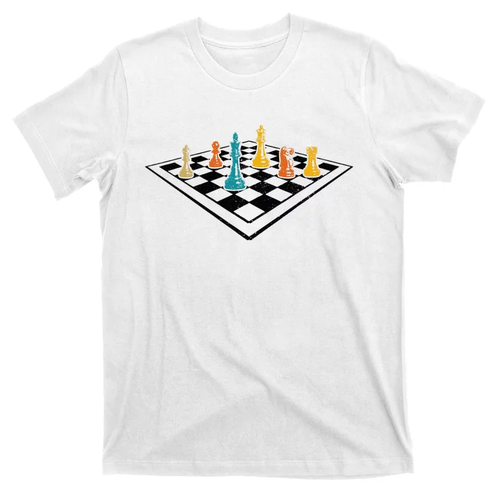 Chess Master Vintage Retro Club Chess Player T-Shirt