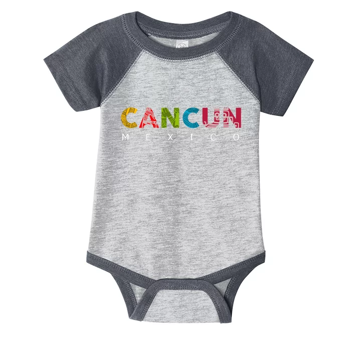 Cancun Mexico Vacation Infant Baby Jersey Bodysuit