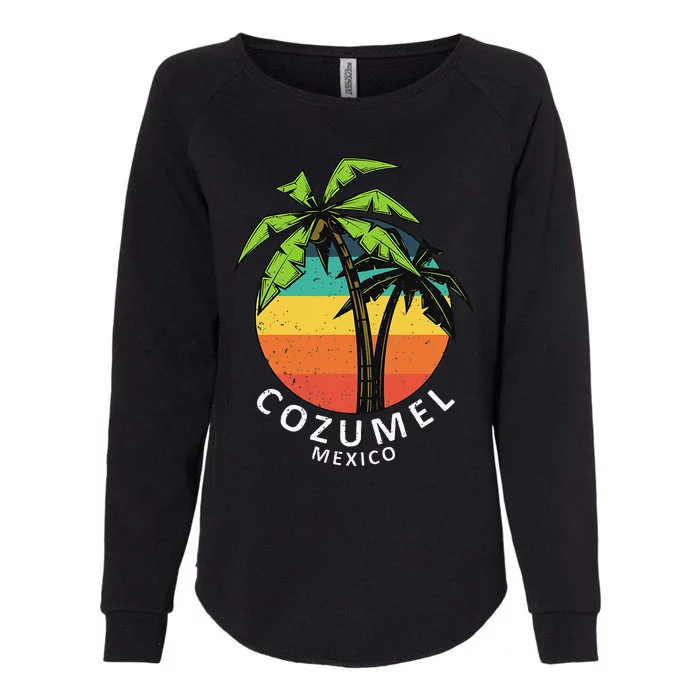 Cozumel Mexico Vacation Womens California Wash Sweatshirt