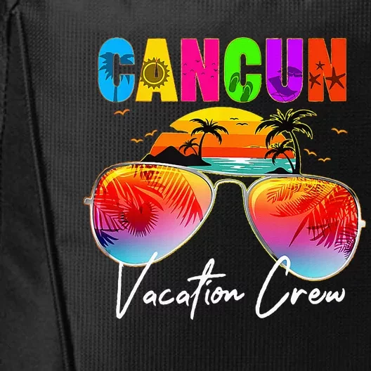 Cancun Mexico Vacation Crew Group Matching City Backpack