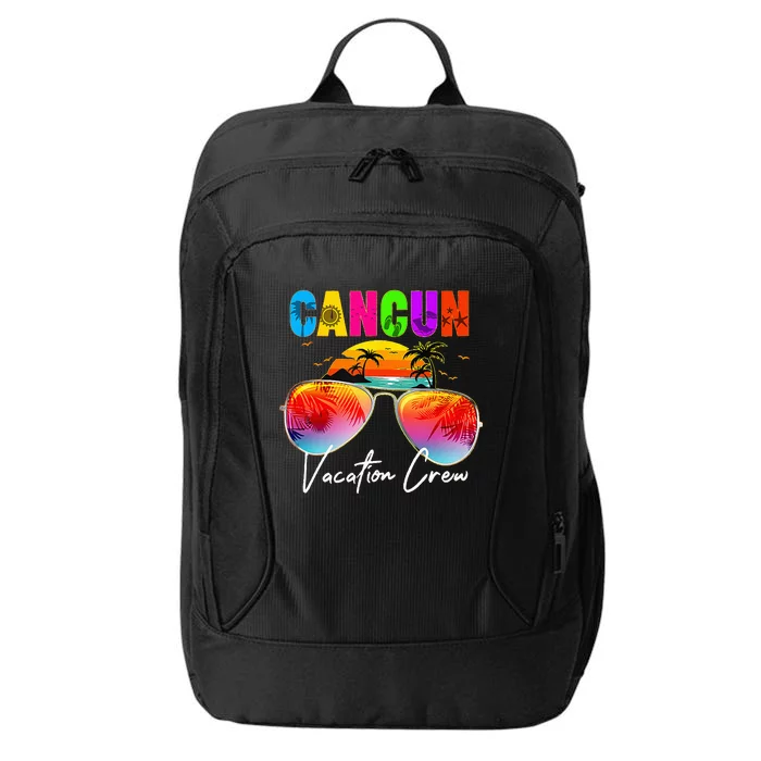 Cancun Mexico Vacation Crew Group Matching City Backpack