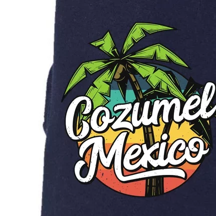 Cozumel Mexico Vacation Doggie 3-End Fleece Hoodie