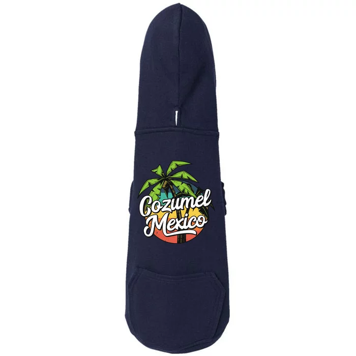 Cozumel Mexico Vacation Doggie 3-End Fleece Hoodie