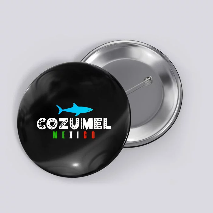 Cozumel Mexico Vacation Souvenir Gift Button