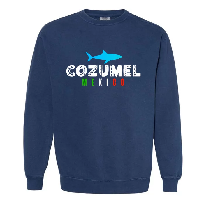 Cozumel Mexico Vacation Souvenir Gift Garment-Dyed Sweatshirt