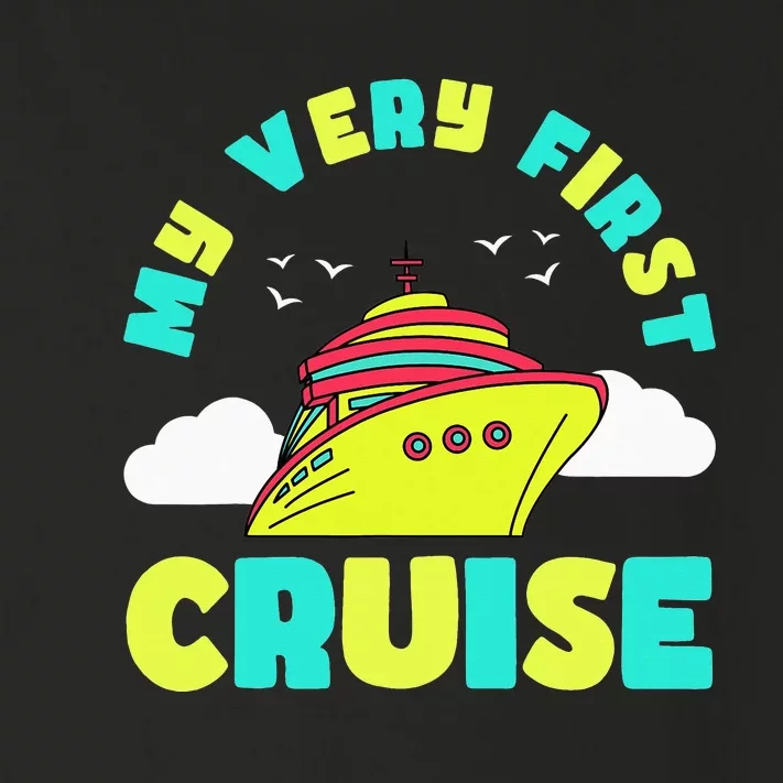 Cute My Very First Cruise Sailing Travel funny vacation Toddler Long Sleeve Shirt