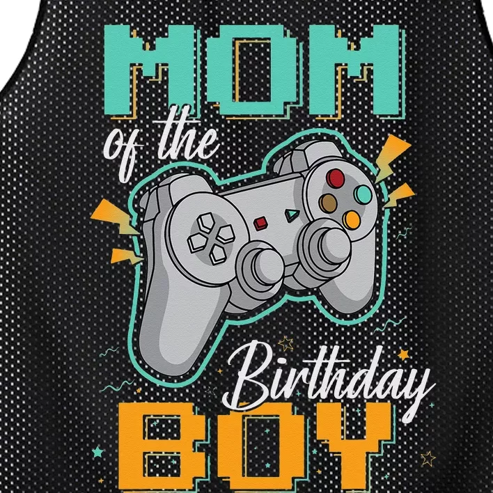 Cool Mom Video Gamer Birthday Themed Party Mesh Reversible Basketball Jersey Tank