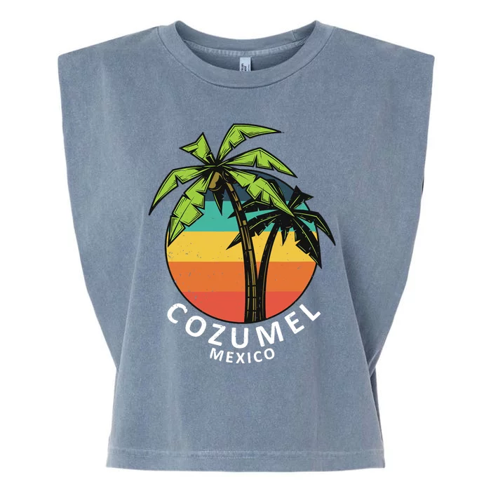 Cozumel Mexico Vacation Garment-Dyed Women's Muscle Tee