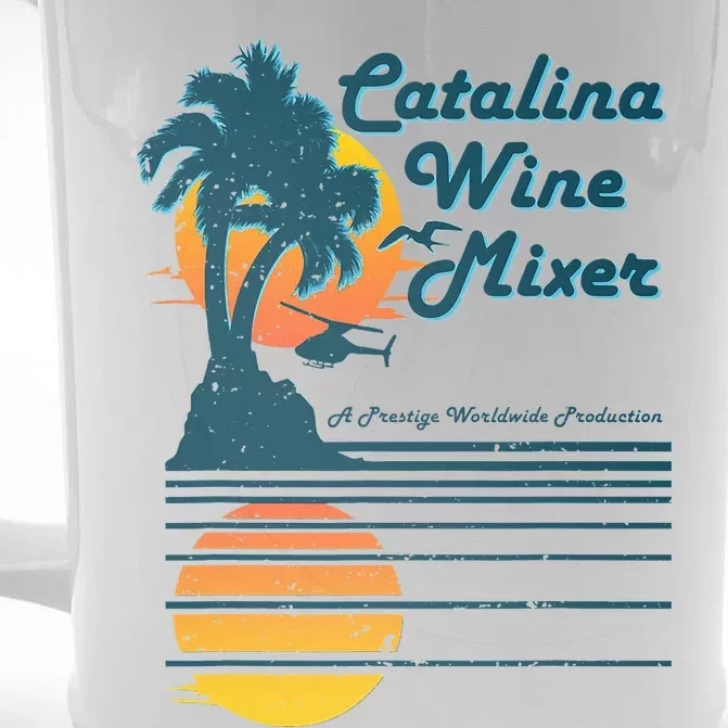 Catalina Mixer Wine Front & Back Beer Stein