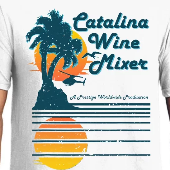 Catalina Mixer Wine Pajama Set