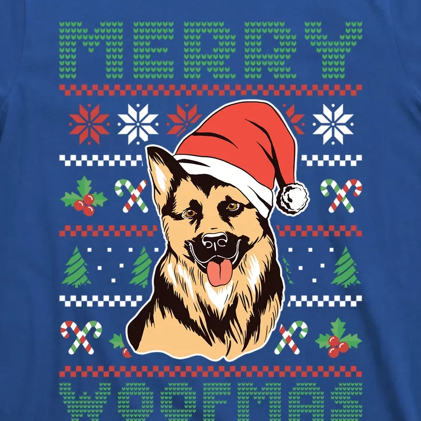 Christmas Merry Woofmas Christmas Dog Owner Christmas Dog Gift T-Shirt