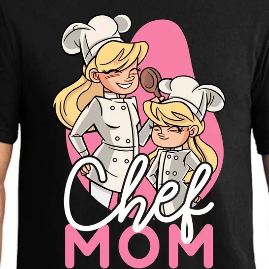 Chef Mom Who Love To Cook In The Kitchen Gift Pajama Set