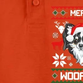 Chihuahua Merry Woofmas Gift For Christmas Dog Xmas Xmas Funny Gift Dry Zone Grid Performance Polo