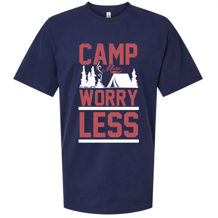 Camp More Worry Less Sueded Cloud Jersey T-Shirt