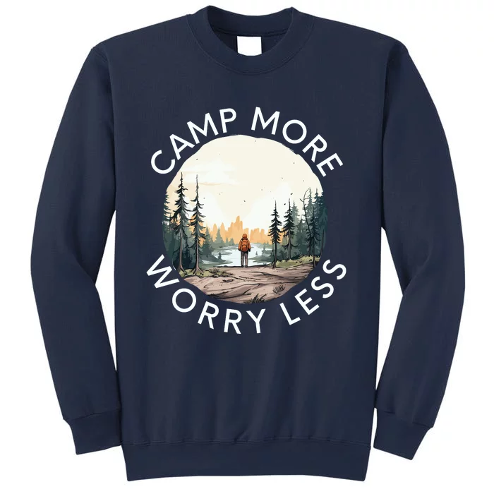 Camp More Worry Less Sweatshirt