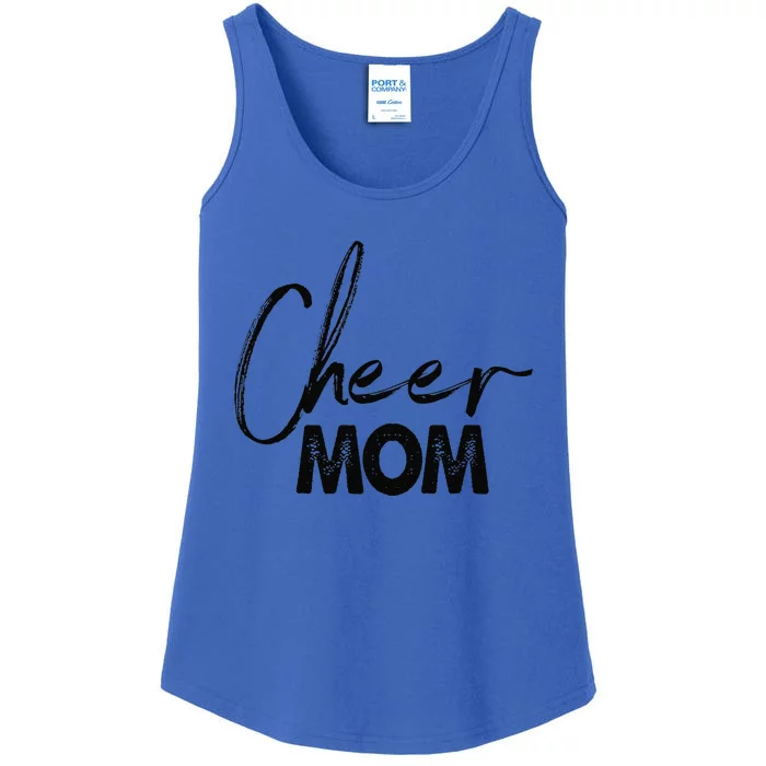 Cheer Mom Women Funny Mothers Day Party Gifts Ladies Essential Tank