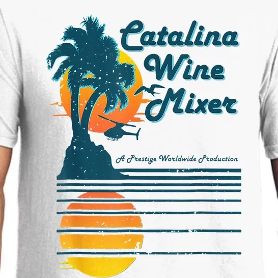 Catalina Mixer Wine Pajama Set