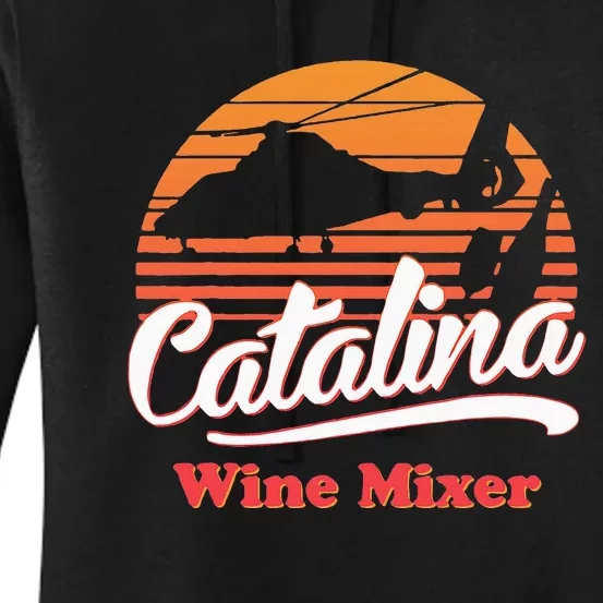 Catalina Mixer Wine Women's Pullover Hoodie