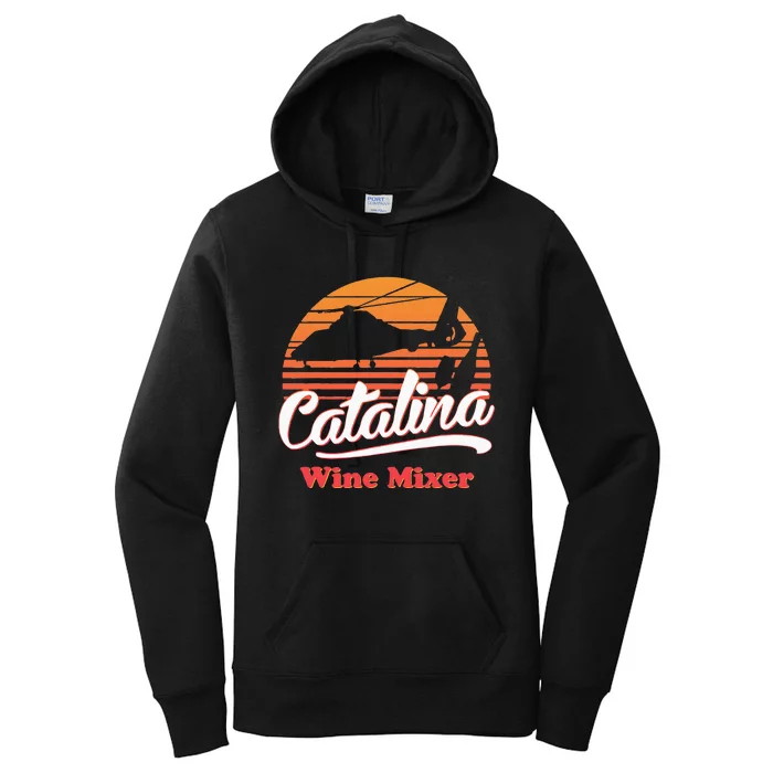 Catalina Mixer Wine Women's Pullover Hoodie