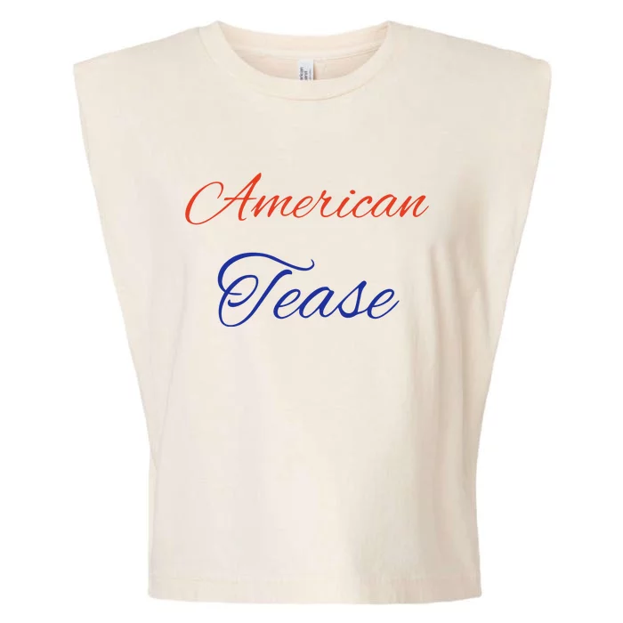 Casey Mae Wearing American Tease Garment-Dyed Women's Muscle Tee