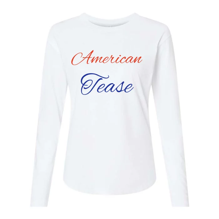 Casey Mae Wearing American Tease Womens Cotton Relaxed Long Sleeve T-Shirt