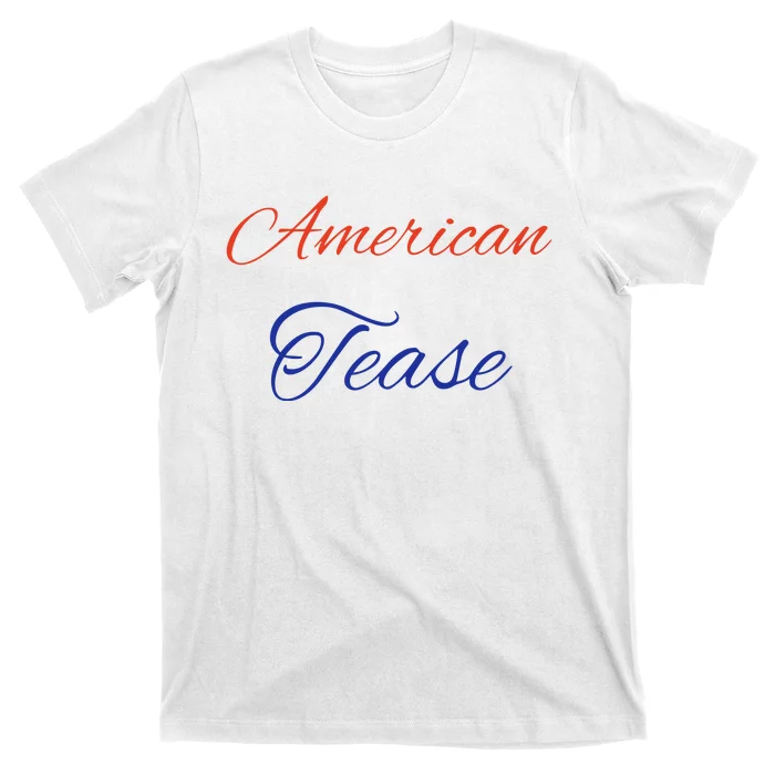 Casey Mae Wearing American Tease T-Shirt