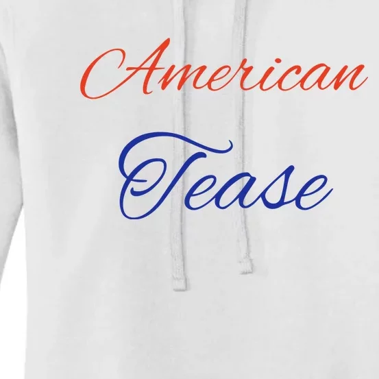 Casey Mae Wearing American Tease Women's Pullover Hoodie